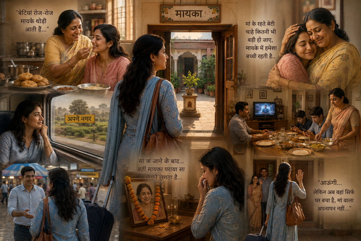 पराया मायका (लघुकथा) - नमिता सिन्हा पराया मायका (लघुकथा) - नमिता सिन्हा